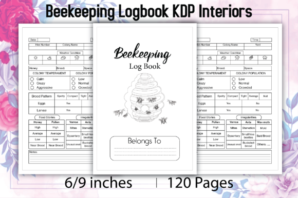 Beekeeping Logbook, KDP Interiors: A Practical Guide for Publishers