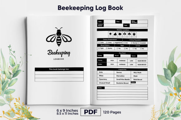Beekeeping Logbook KDP Interiors: Ready-to-Upload Guide