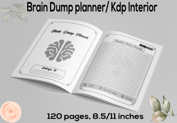 Brain Dump Planner KDP Interiors: A Creator’s Guide