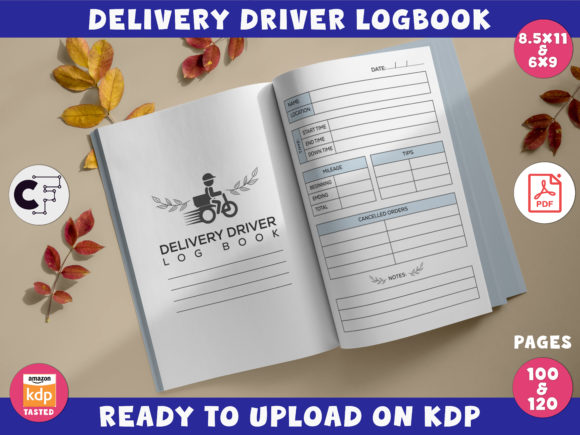 Delivery Driver Logbook KDP Interiors: Strategic Asset Selection for Low-Content Publishing