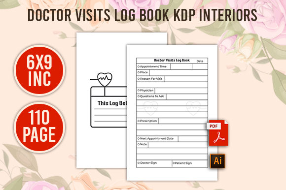 Doctor Visits Log Book KDP Interiors: A Strategic Asset for Low-Content Publishers