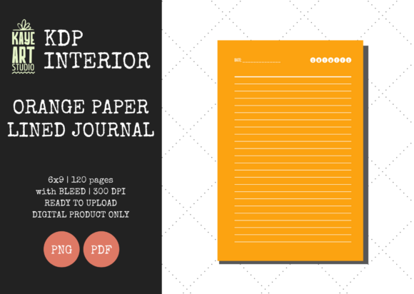 Elevating Low Content Publishing with the KDP Interiors Orange Paper Journal