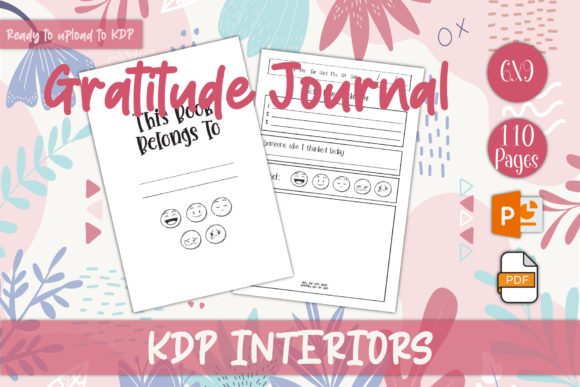 Gratitude Journal for KDP Interiors: A Practical Asset for Publishers and Personal Use