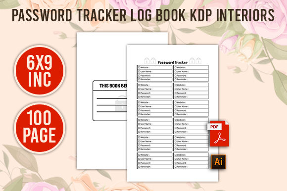 Mastering KDP Interiors: A Guide to High-Resolution Password Tracker Log Books