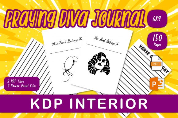 Praying Diva Notebook for KDP Interiors: A Practical Asset for Low-Content Publishing