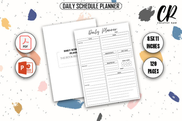 Streamlining KDP Publishing with a Ready-to-Use Daily Schedule Planner Interior