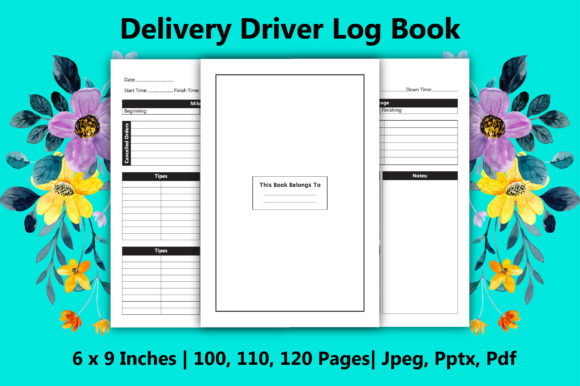 Streamlining KDP Publishing with Professional Delivery Driver Log Book Interiors