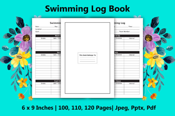 Swimming Log Book KDP Interiors: A Complete Guide to Ready-to-Upload PDF Templates