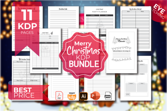 Ultimate Christmas KDP Interiors Bundle: Streamlining Your Holiday Publishing Strategy