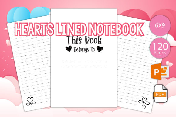 Valentine Lined Journal KDP Interior Design